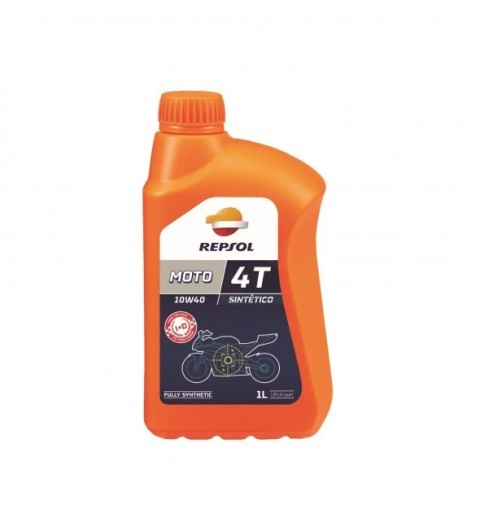 OLIO MOTORE 4 TEMPI 10W40 REPSOL SINTETICO 100% PIT BIKE QUAD ATV