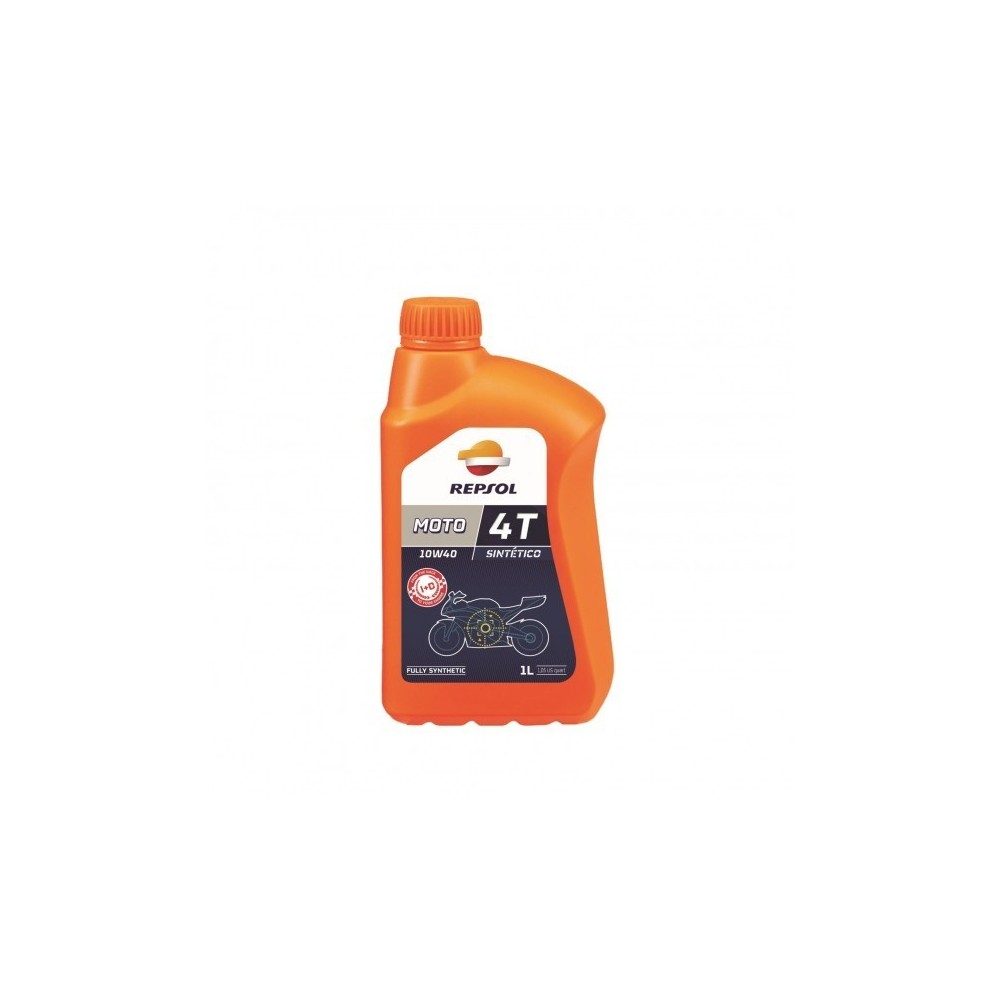 OLIO MOTORE 4 TEMPI 10W40 REPSOL SINTETICO 100% PIT BIKE QUAD ATV