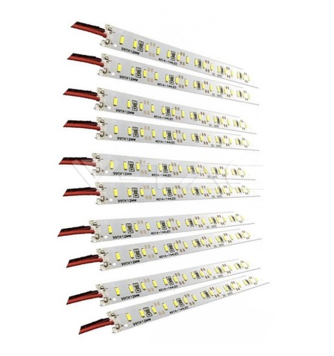 1pz 100cm 1mt Barra a LED 18W 12V SMD4014 1M Bianco naturale