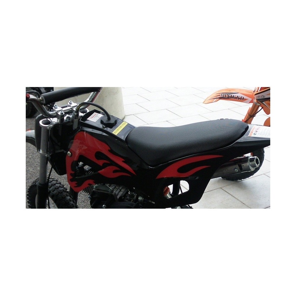 SELLA PELLE MINICROSS RUOTE 8" MINIMOTO MODELLO VECCHIO