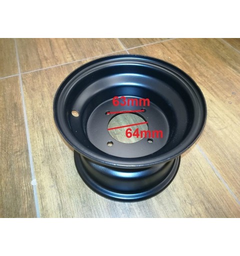 CERCHIO ANTERIORE 7" 4 FORI KAYO PREDATOR 110 - GOMMA 16X8-7