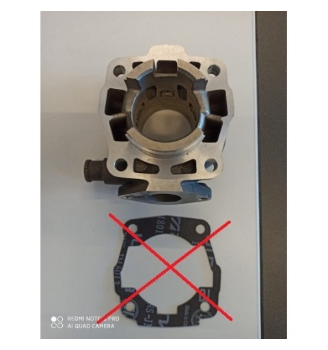 CILINDRO + GUARNIZIONE DI BASE MINICROSS MORINI 65cc - tipo lem ktm