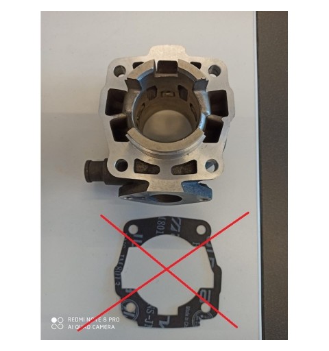 CILINDRO + GUARNIZIONE DI BASE MINICROSS MORINI 65cc - tipo lem ktm