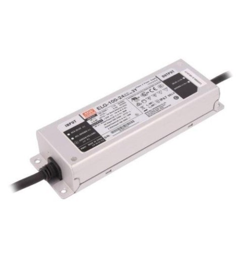 MEAN WELL ELG-100-24 3y CARICA Alimentatore SWITCHED-MODE LED 96W 24VDC 4A