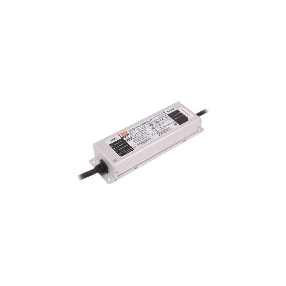 MEAN WELL ELG-100-24 3y CARICA Alimentatore SWITCHED-MODE LED 96W 24VDC 4A