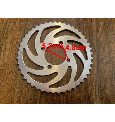 CORONA 46 DENTI PASSO 428 QUAD PIT BIKE 4 TEMPI