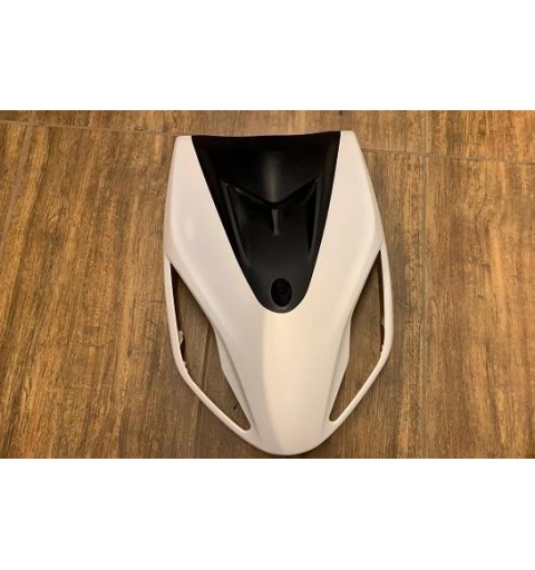 plastica scudo anteriore bianca-SCOOTER ELETTRICO SKY II REVENGE