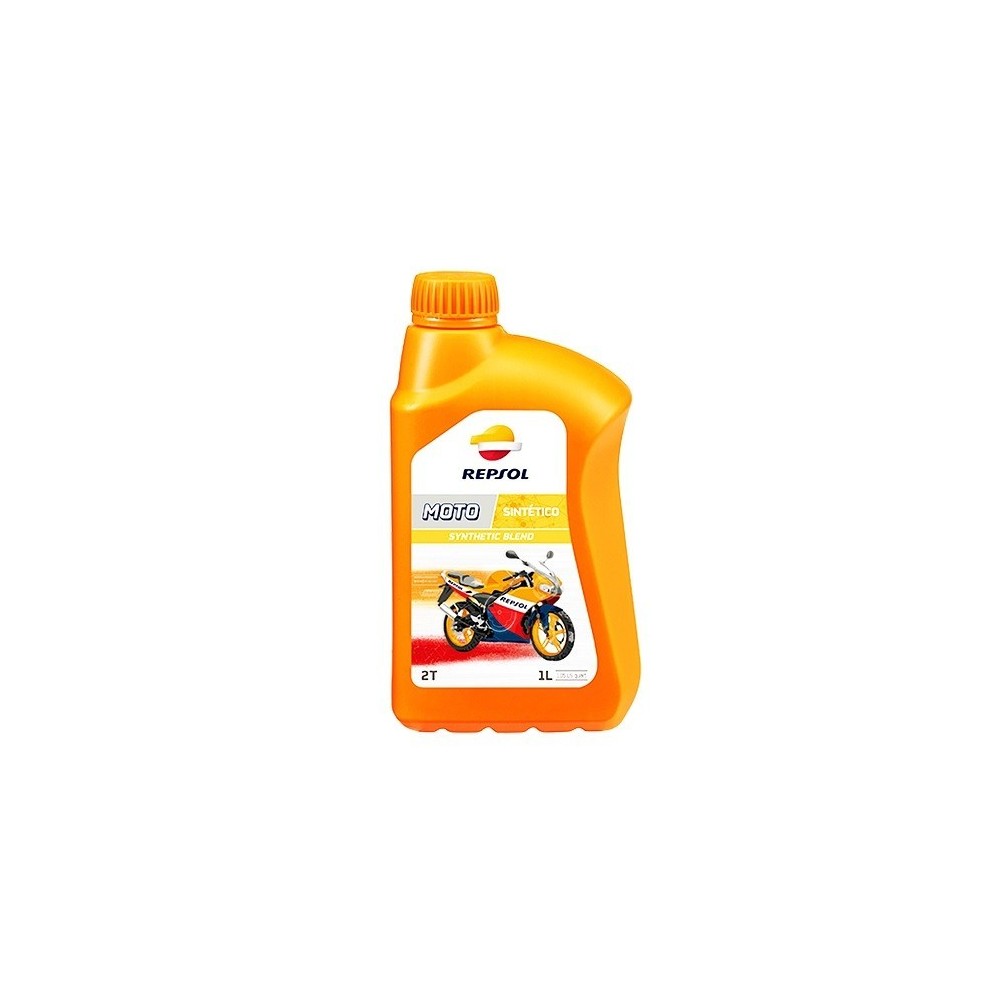 REPSOL OLIO MISCELA SINTETICO 2T PER MOTORI RAFFREDDATI AD ARIA 1L 1000ML