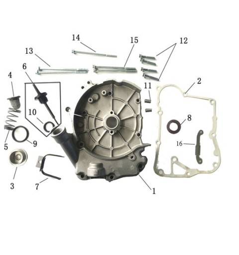 PARAOLIO 30x20x5 PER BLOCCO MOTORE GY6 QUAD KAYO AU180 180cc