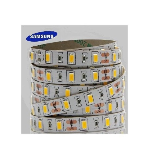 strip led 5630 samsung 12V 24V ip20 striscia bianco freddo caldo neutro