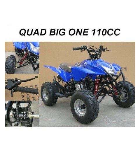 CARENE PLASTICHE QUAD 110CC 7" RAPTOR BIGONE SCOCCA ESCLUSO PEDANE FANALI