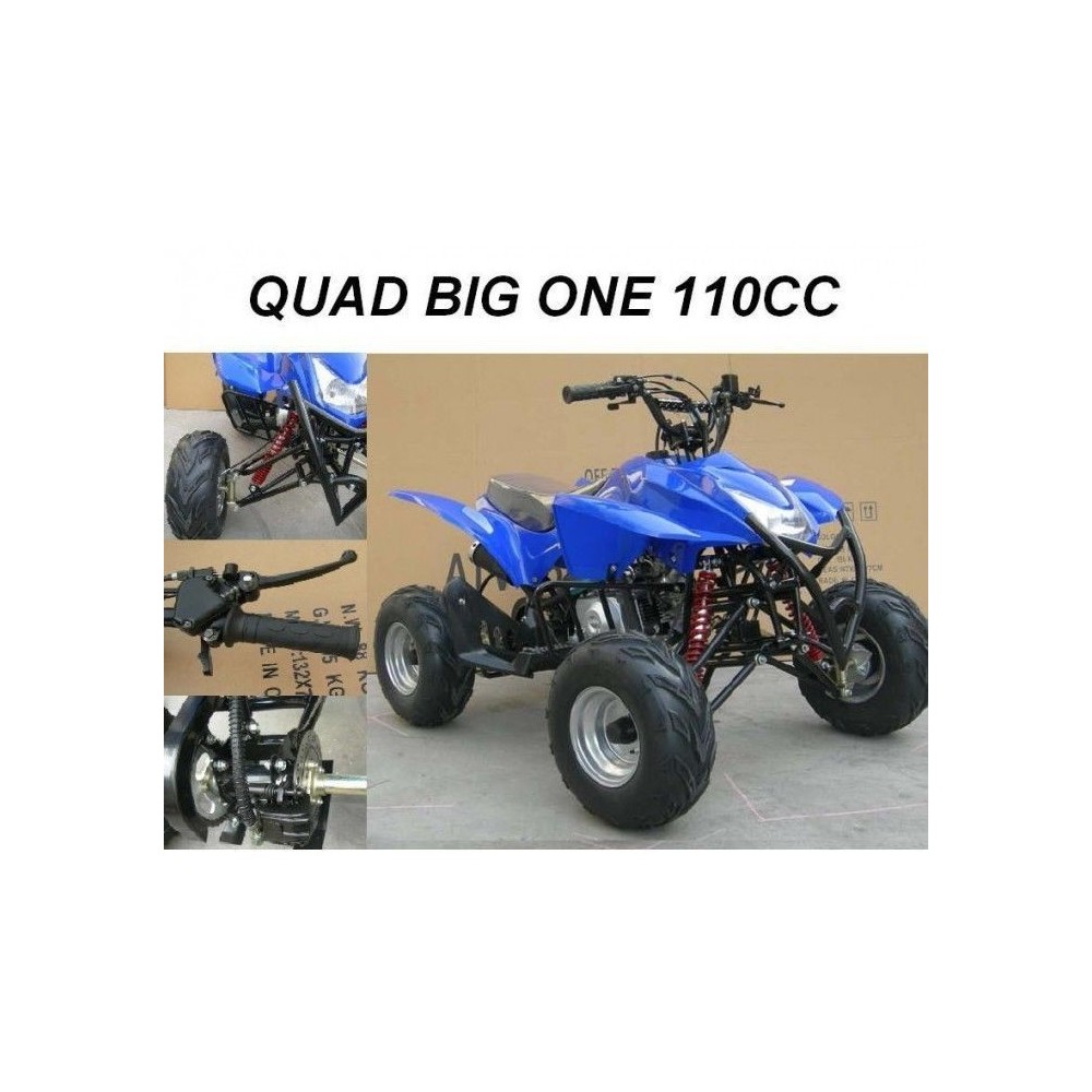 CARENE PLASTICHE QUAD 110CC 7" RAPTOR BIGONE SCOCCA ESCLUSO PEDANE FANALI