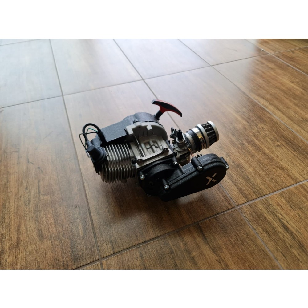 BLOCCO MOTORE MINICROSS COMPLETO 50CC CON CARBURATORE CAMPANA