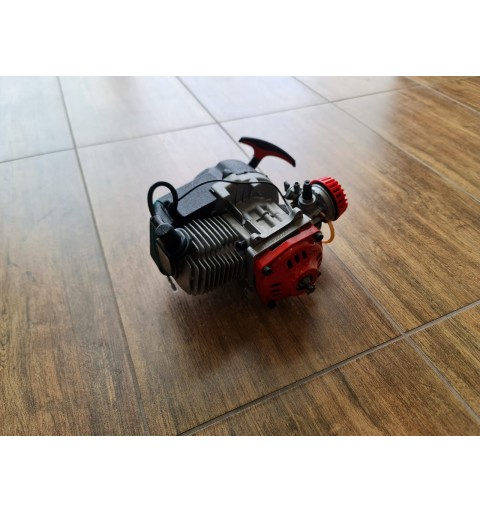 BLOCCO MOTORE MINIMOTO MINIQUAD COMPLETO 50CC CON CARBURATORE CAMPANA