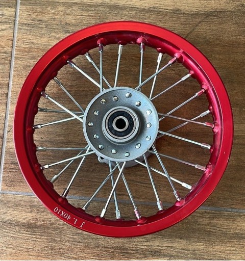 CERCHIO ANTERIORE 2.5X10 PER MINICROSS KAYO KMB 60cc