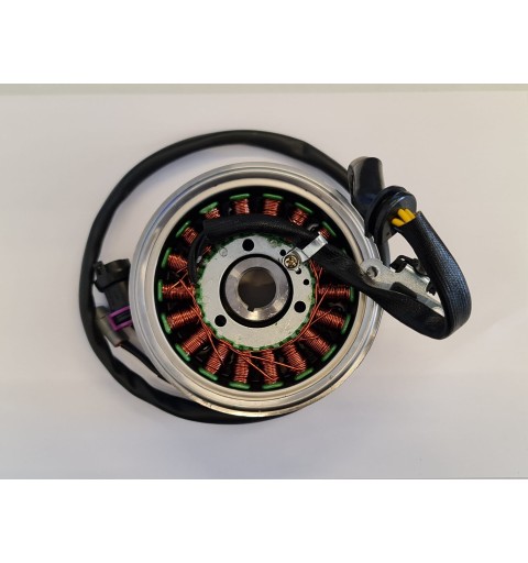 RUOTA LIBERA + VOLANO + STATORE PER BLOCCO MOTORE QUAD ZONGSHEN ZS300 300cc