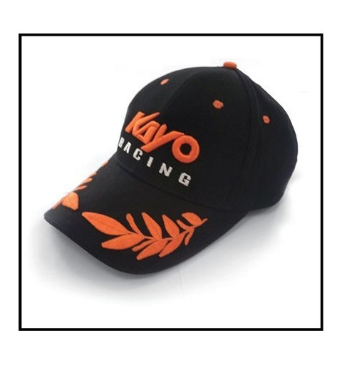 CAPPELLO KAYO RACING NERO ARANCIO