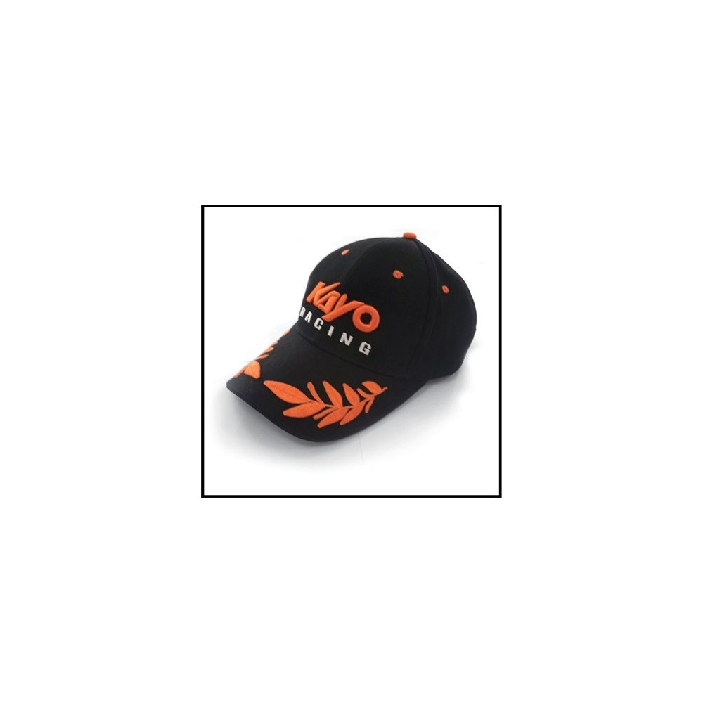 CAPPELLO KAYO RACING NERO ARANCIO