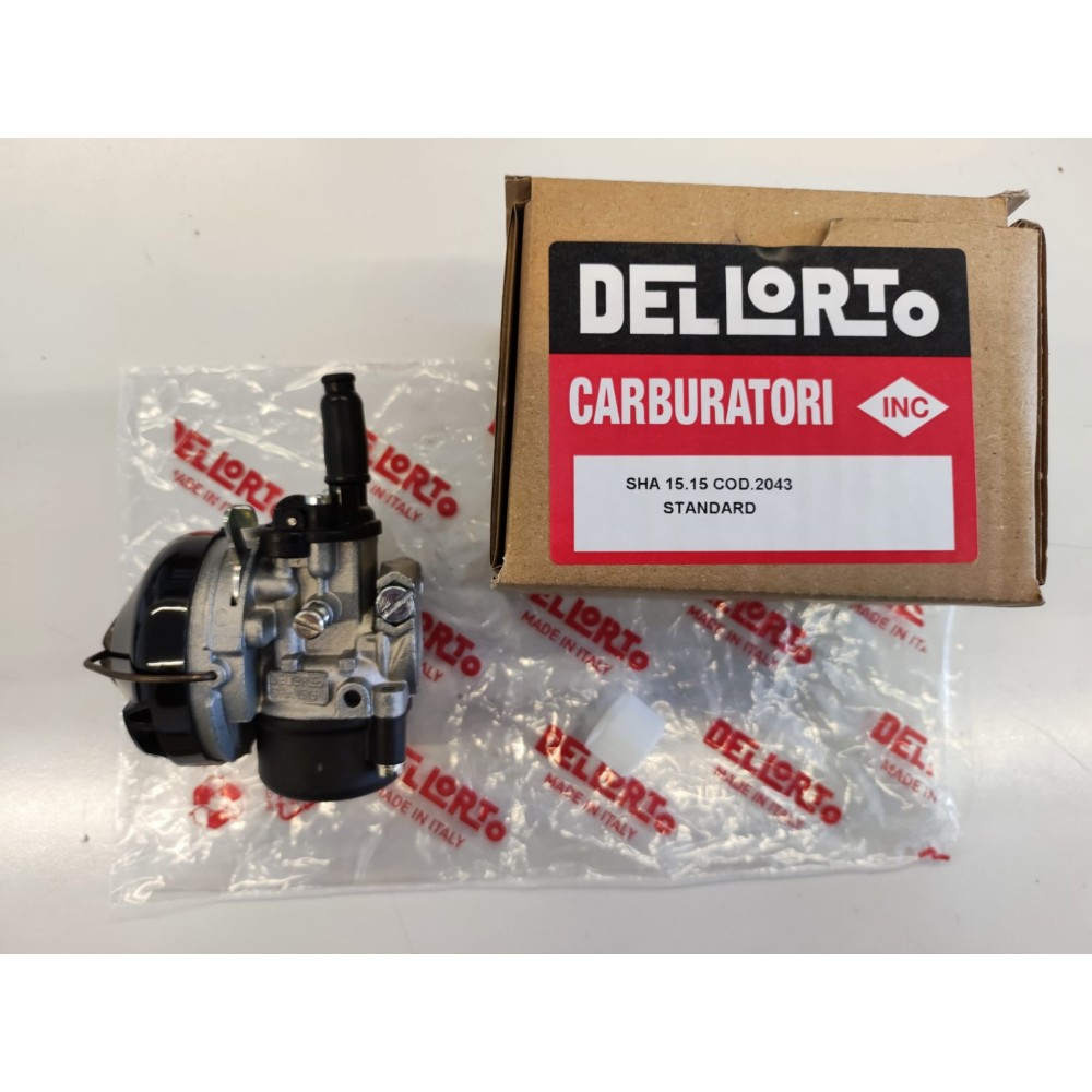 Carburatore originale dell'orto sha 15/15 + adattatore