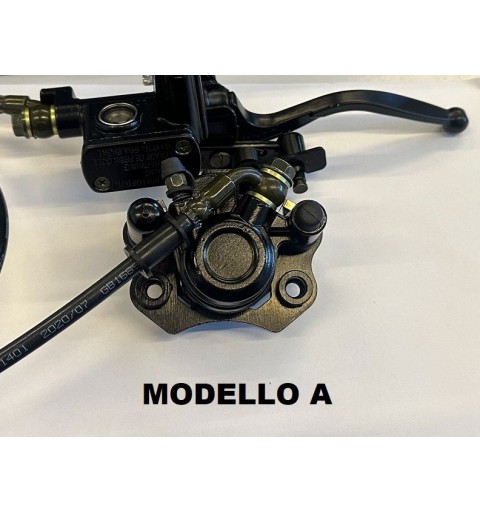 FRENI POMPA COMPLETO ATV 4 TEMPI KAYO PREDATOR 110 PINZA POSTERIORE - freno miniquad quad