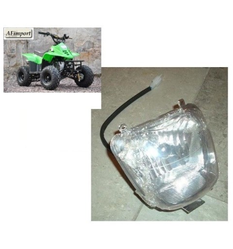 FANALE ANTERIORE ATV 110 6" predator bamboo - miniquad con ruote luce