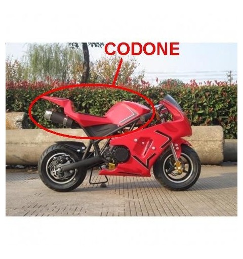 CODONE MINIMOTO GP2 - plastiche carene posteriore seduta