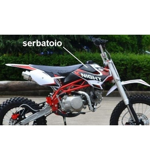 SERBATOIO PIT BIKE SCORPION - incluso tappo benzina minicross cross