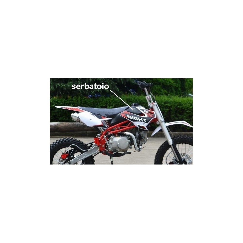 SERBATOIO PIT BIKE SCORPION - incluso tappo benzina minicross cross