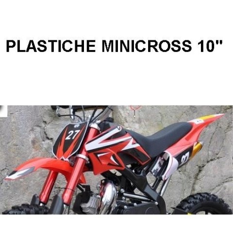 CARENE MINICROSS SPIDER - 10" minimoto cross plastiche