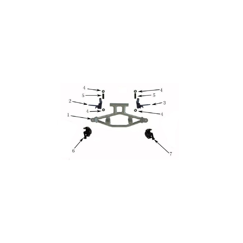 02PZ CUSCINETTO 6000Z DEL SUPPORTO MOZZO RUOTA CERCHIO 4" MINIQUAD RAPTOR 49CC 2 TEMPI MINIATV