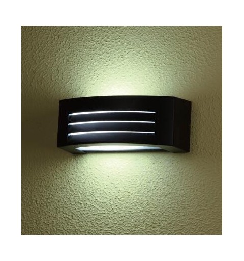 AF91011 LAMPADA APPLIQUE PLAFONIERA PARETE MURO ESTERNO INTERNO CON ATTACCO E27 LED