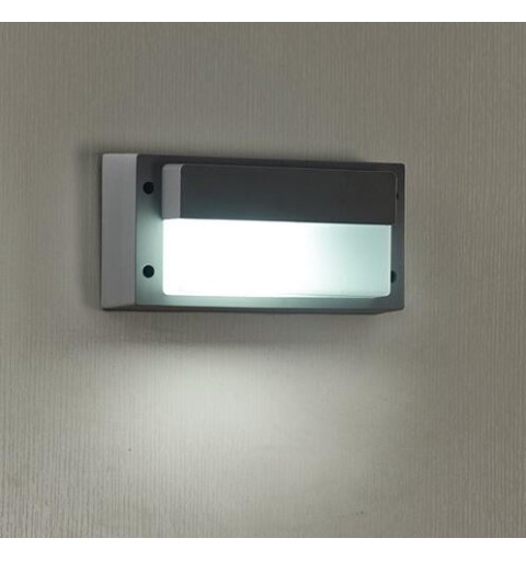 AF91033 LAMPADA APPLIQUE PLAFONIERA PARETE MURO ESTERNO INTERNO CON ATTACCO E27 LED