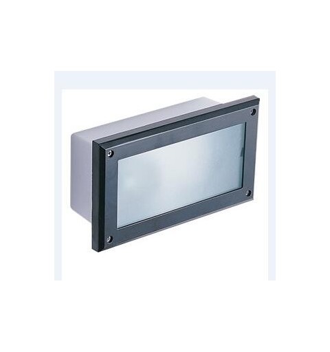 AF3261 LAMPADA INCASSO APPLIQUE PLAFONIERA PARETE MURO ESTERNO INTERNO CON ATTACCO E27 LED