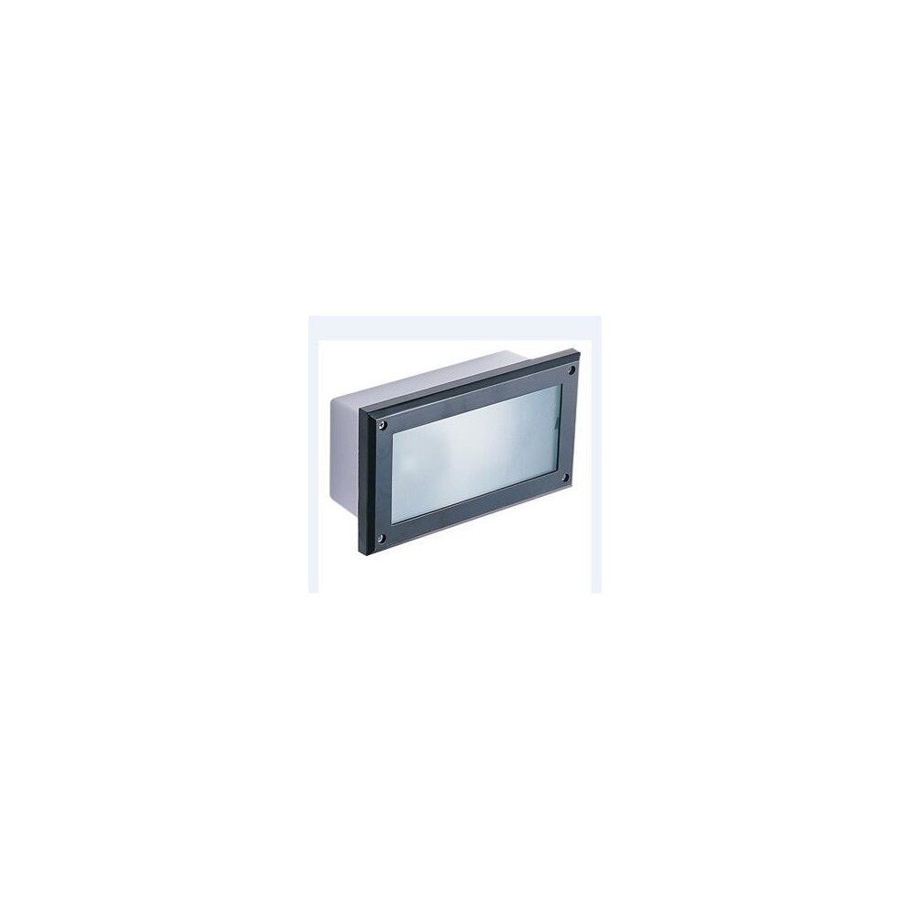 AF3261 LAMPADA INCASSO APPLIQUE PLAFONIERA PARETE MURO ESTERNO INTERNO CON ATTACCO E27 LED