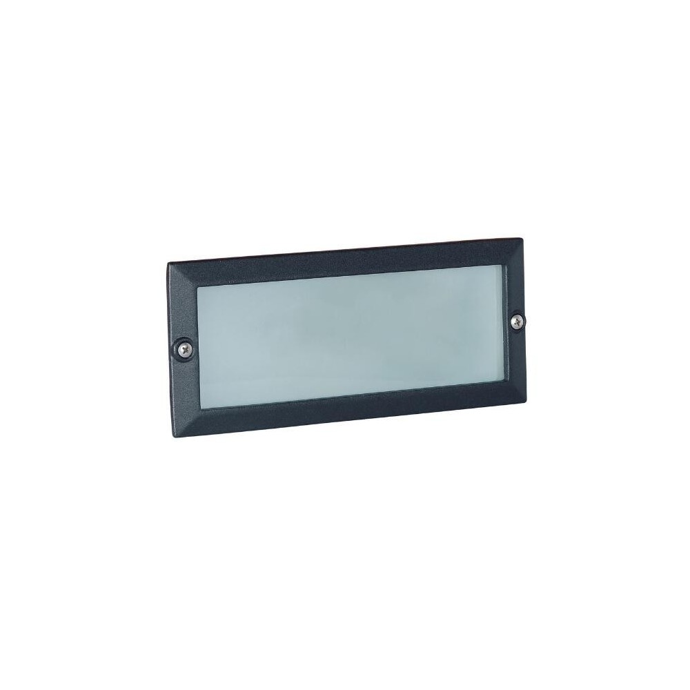 AF3041 LAMPADA INCASSO APPLIQUE PLAFONIERA PARETE MURO ESTERNO INTERNO CON ATTACCO E27 LED