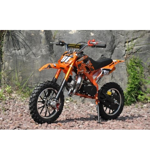 MINICROSS SPIDER RUOTE 10" MINIMOTO 49CC 2 TEMPI