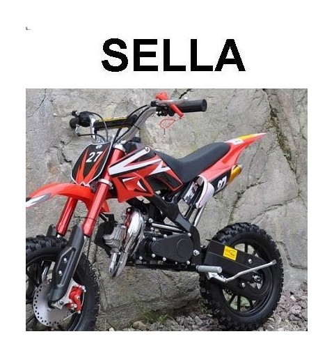 SELLA MINICROSS 10" SPIDER - minimoto cross