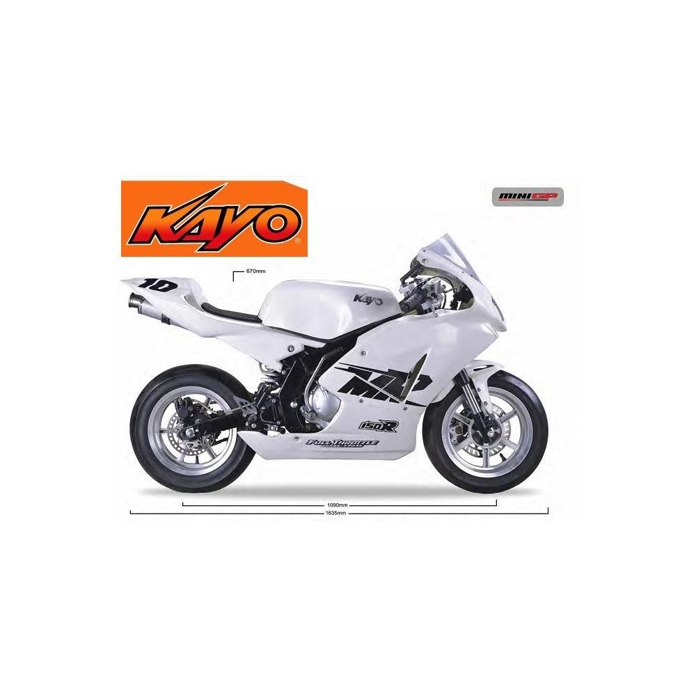 MINIGP 150 KAYO - minimoto racing 155cc 4 tempi motard mini gp