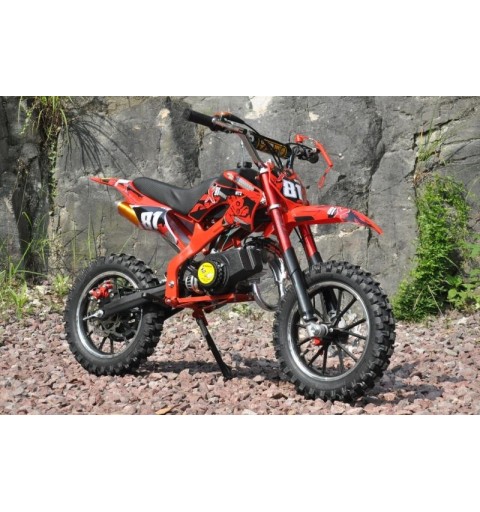 MINICROSS SPIDER RUOTE 10" MINIMOTO 49CC 2 TEMPI