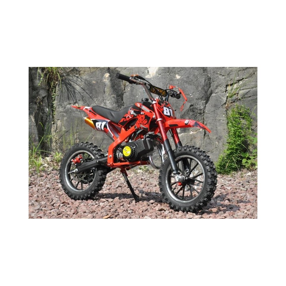 MINICROSS SPIDER RUOTE 10" MINIMOTO 49CC 2 TEMPI