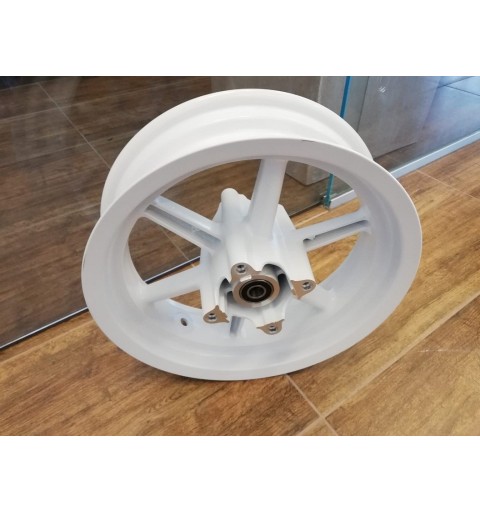 CERCHIO POSTERIORE 120/80-12 IN LEGA BIANCO SUPERMOTO GP1 KAYO MOTARD RACING  - pit bike stradale minimoto