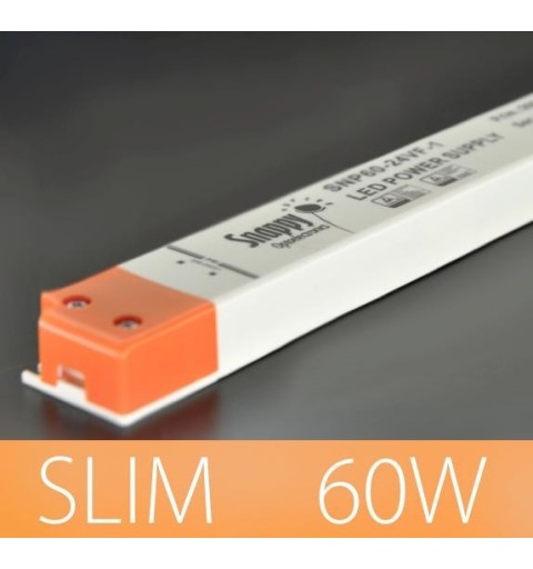 SNAPPY SNP60-12VF ALIMENTATORE 12VOLT LED SLIM 60W DRIVER STRIP