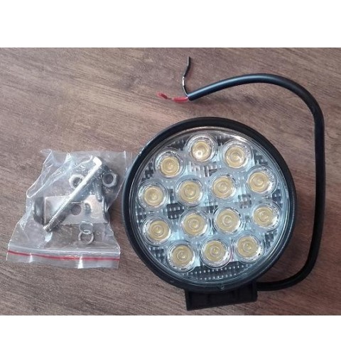 FARO LED 42W EPISTAR 12-24V CAMION TRATTORE IP67 ESTERNO