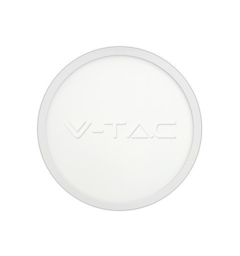 V-TAC 6092 PLAFONIERA 36W Pannello LED montato superficie Rotondo Bianco naturale