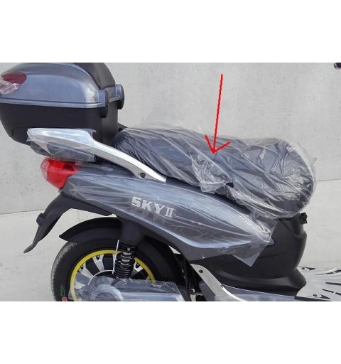 PLASTICA FRONTALE DEL FANALE - bici elettrica scooter sky II tipo z-tech