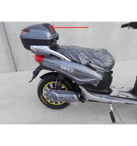 PLASTICA FRONTALE DEL FANALE - bici elettrica scooter sky II tipo z-tech