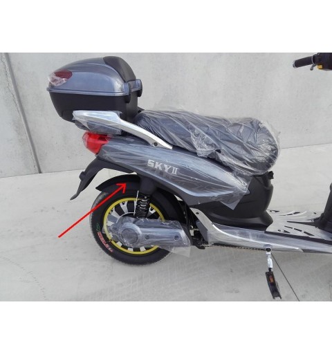 PLASTICA FRONTALE DEL FANALE - bici elettrica scooter sky II tipo z-tech