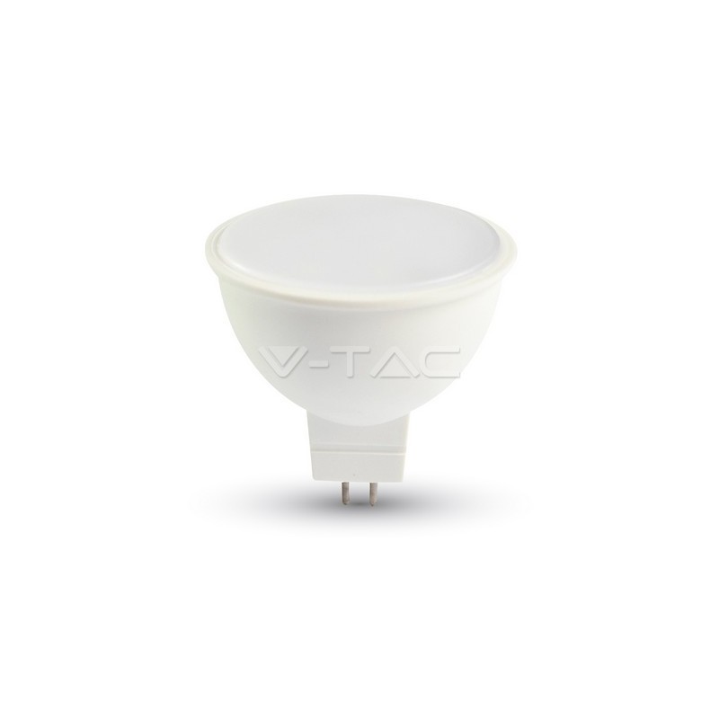 V-TAC 1690 Lampadina LED faretto 7W MR16 12V Plastic SMD Bianco Freddo