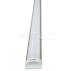 40W Alluminio Grill Plafoniera con tubo LED Bianco naturale 120 cm