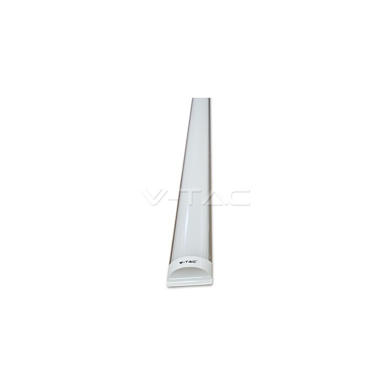 40W Alluminio Grill Plafoniera con tubo LED Bianco naturale 120 cm